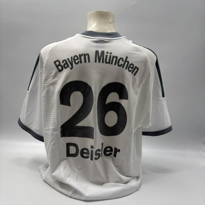 Bayern München Trikot Sebastian Deisler signiert Autogramme Adidas XL