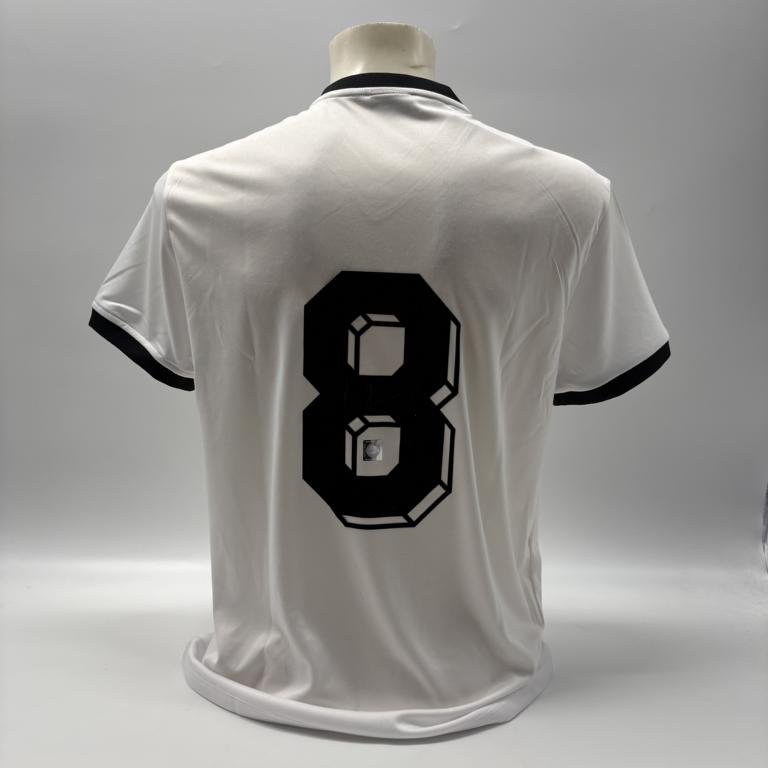 DFB Repro Trikot Karl-Heinz Rummenigge signiert Autogramme M