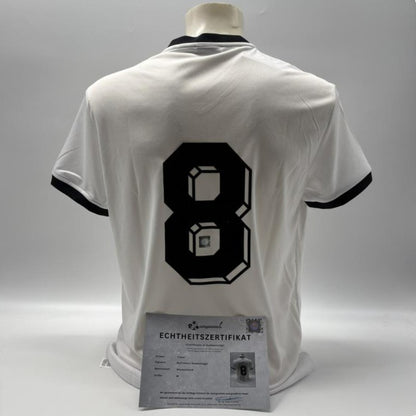 DFB Repro Trikot Karl-Heinz Rummenigge signiert Autogramme M