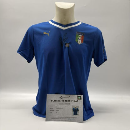 Italien Frauentrikot Leonardo Bonucci signiert Autogramm COA Neu XL