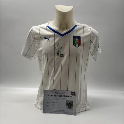 Italien Frauentrikot Leonardo Bonucci signiert Autogramm COA Neu L