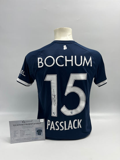 Matchworn VfL Bochum Trikot getragen & signiert von Felix Passlack 14.12.24