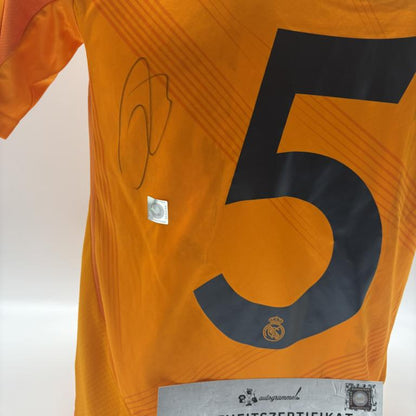 Real Madrid Trikot Jude Bellingham signiert Autogramm Adidas COA 164