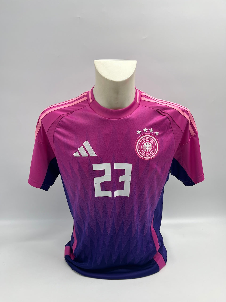 DFB Trikot Robert Andrich signiert Adidas COA Deutschland Autogramm M