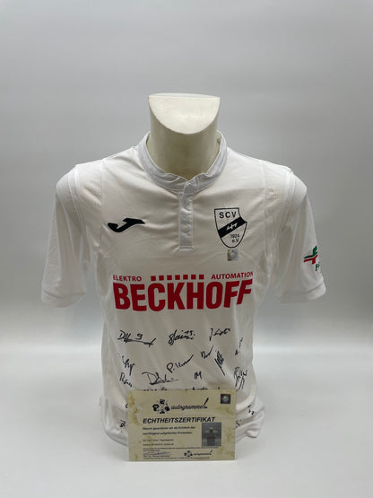SC Verl Trikot 2018/2019 Teamsigniert Autogramm Unterschrift COA Regionalliga M