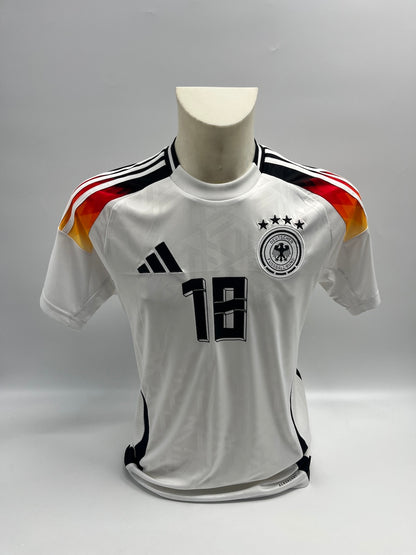 DFB Trikot Maximilian Mittelstädt signiert Adidas COA Deutschland Autogramm S