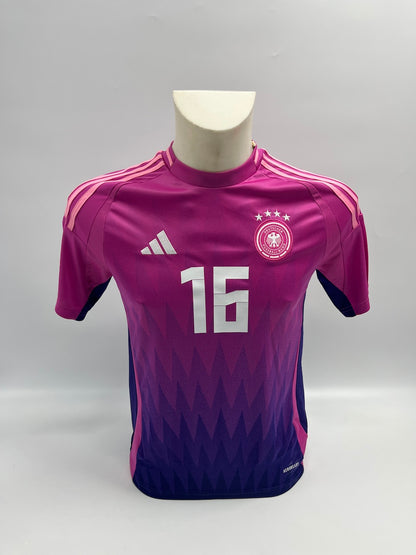 DFB jersey Aleksandar Pavlovic signed Adidas COA Germany Autograph 164