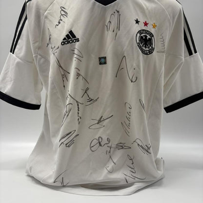 Deutschland Trikot WM 2002 Teamsigniert DFB Adidas L