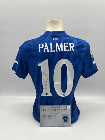 Matchworn Chelsea Trikot getragen& signiert von Cole Palmer Club WM Achtelfinale