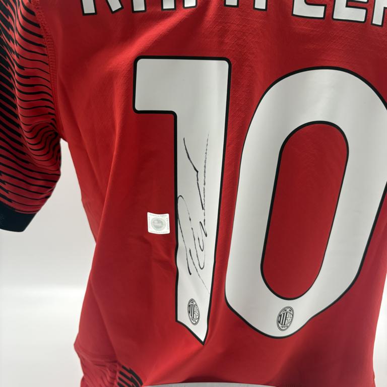 AC Mailand Authentic-Trikot Rafael Leao signiert Autogramm Puma COA S