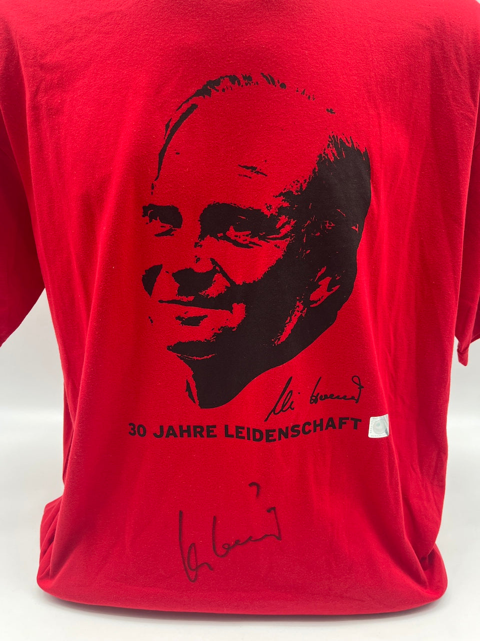 Bayern Munich T-Shirt signed by Uli Hoeneß, FCB XL