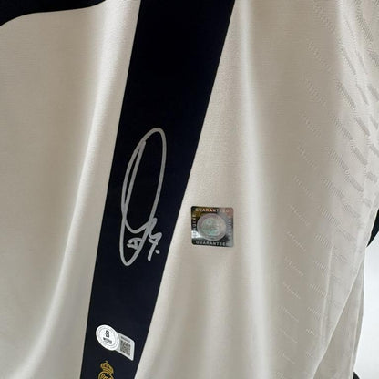 Real Madrid Trikot Vinicius Junior signiert Autogramm Adidas COA XL
