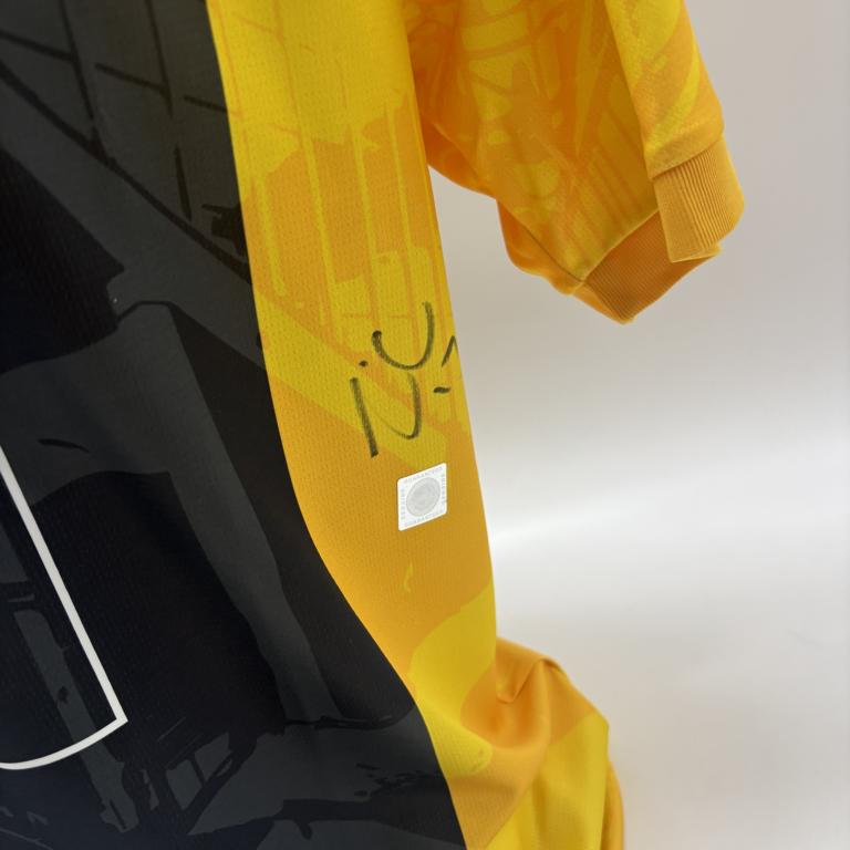 Borussia Dortmund Sondertrikot Carney Chuckwuemeka signiert Autogramm Puma BVB L