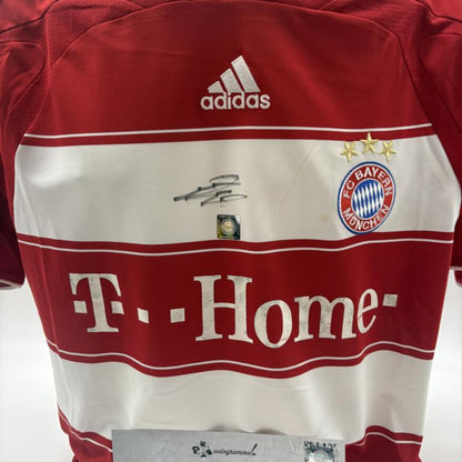 Bayern München Jan Schlaudraff signiert Autogramm Adidas COA L