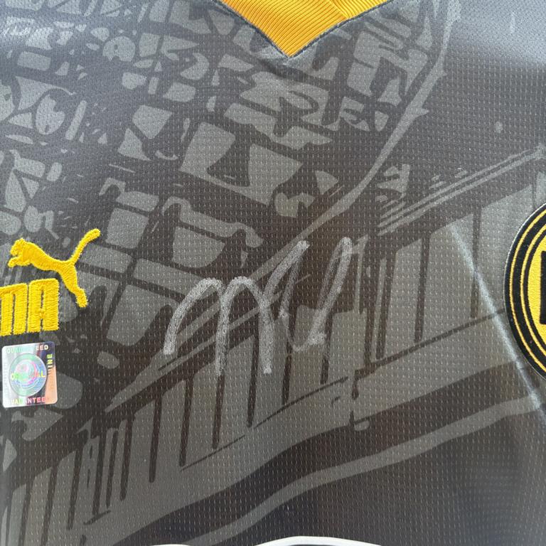 Borussia Dortmund Sondertrikot Jamie Gittens signiert Autogramm Puma BVB XL