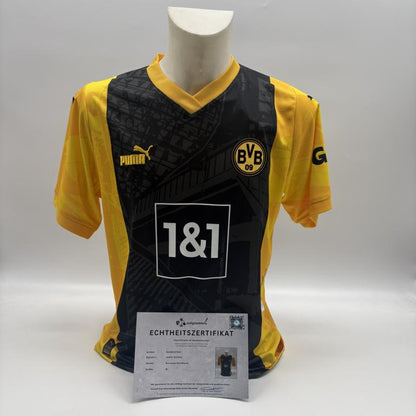 Borussia Dortmund Sondertrikot Jamie Gittens signiert Autogramm Puma BVB M