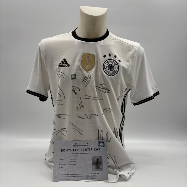 Deutschland Trikot EM 2016 Teamsigniert DFB Adidas L
