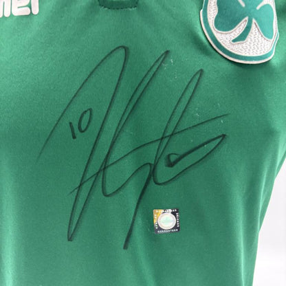 Greuter Fürth T-Shirt Branimir Hrgota signiert Autogramm S Hummel