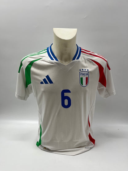 Italy Authentic Jersey Franco Baresi signed autograph COA M