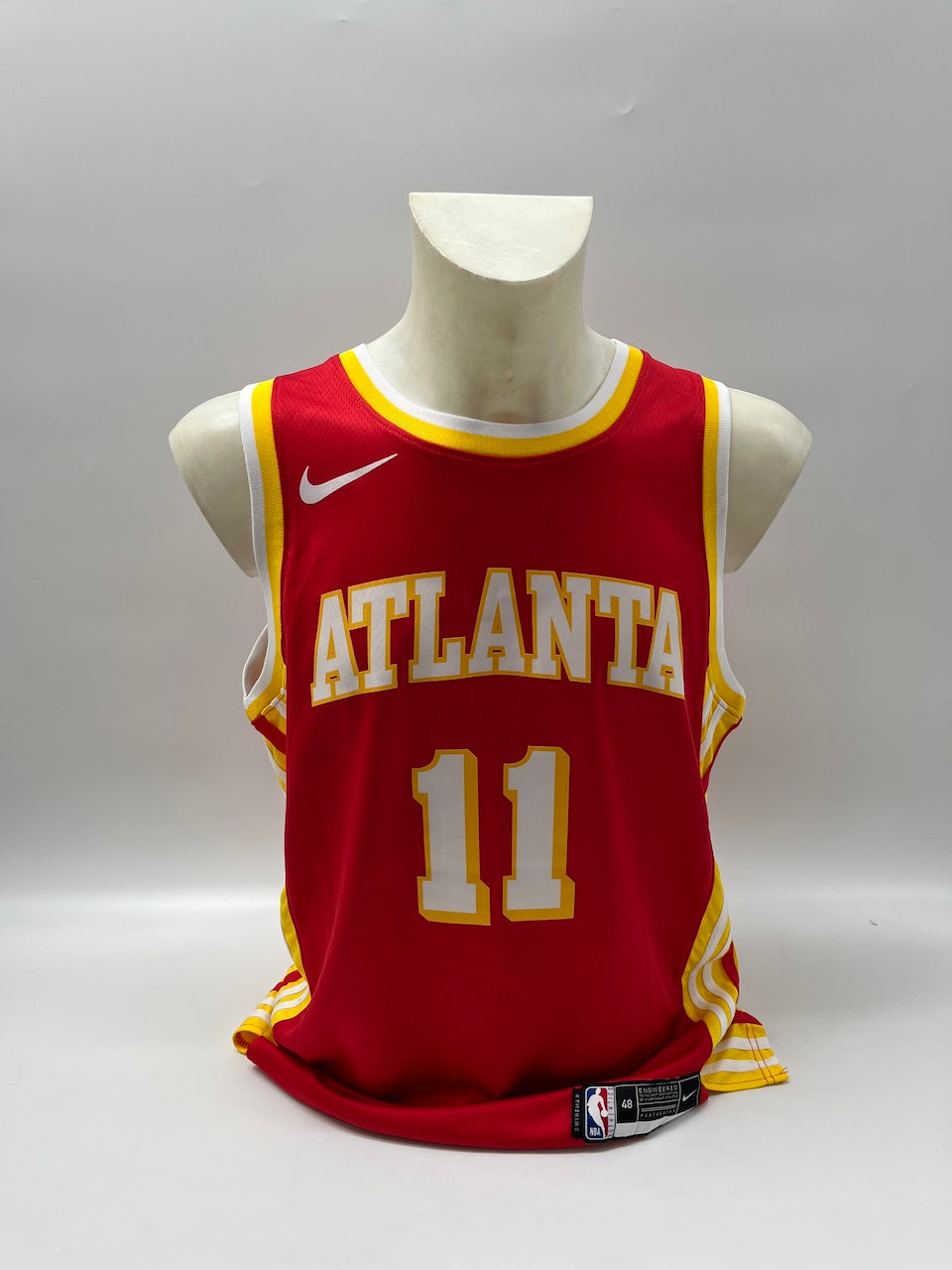 Atlanta Hawks Jersey Trae Young signiert NBA Basketball COA L