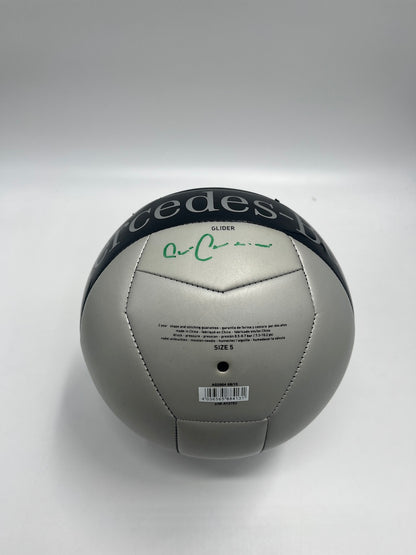 Football Franz Beckenbauer signs Kaiser New COA Mercedes Autograph