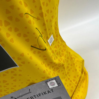 Borussia Dortmund Trainingsshirt Serhou Guirassy signiert Puma COA  Autogramm L