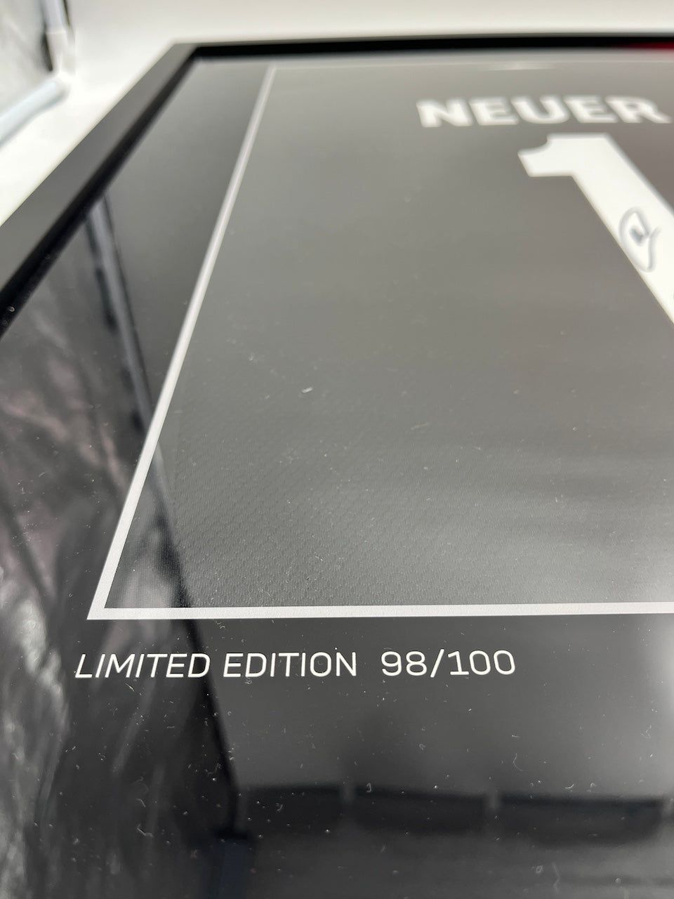 Bayern München Trikot Manuel Neuer signiert im Rahmen COA neu Adidas