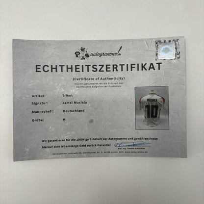 DFB Trikot Jamal Musiala signiert Autogramme Adidas COA neu M