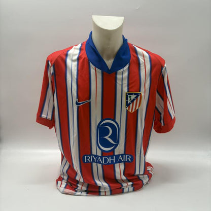 Atletico Madrid Trikot COA Julian Alvarez signiert Autogramm Nike XL