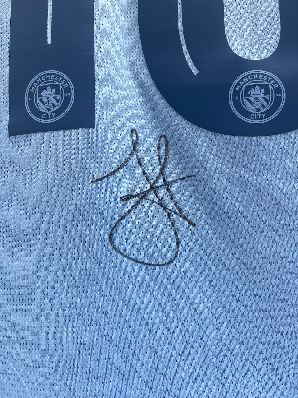 Manchester City jersey signed by Julian Alvarez, Puma COA XL