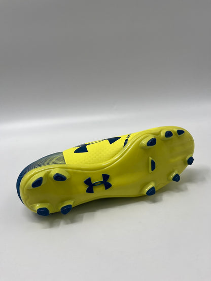 Fußballschuh Toni Schumacher signiert Fußball Autogramm Under Armour