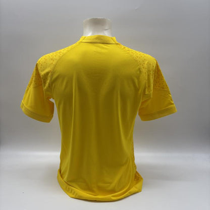 Borussia Dortmund Trainingsshirt Salih Özcan und Julian Reyerson signiert Puma COA  Autogramm L