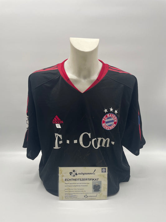Bayern München Trikot 2004/2005 2005/2006 Teamsigniert Fußball COA Adidas 2XL