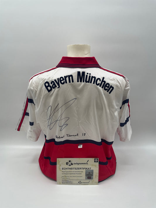 Bayern München Trikot Michael Tarnat signiert Autogramme Bundesliga Adidas Neu L