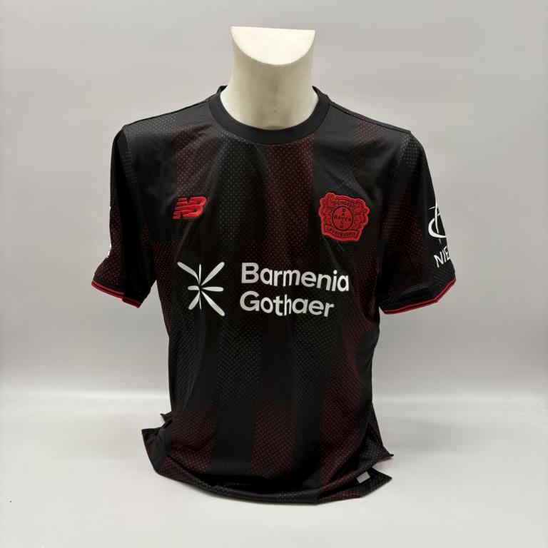 Bayer Leverkusen Trikot Tim Oermann signiert New Balance COA Autogramm L