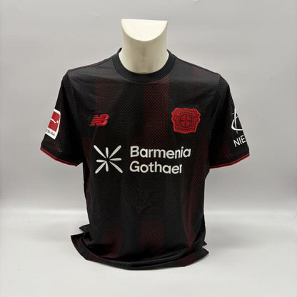 Bayer Leverkusen Trikot Christian Kofane signiert New Balance COA Autogramm L