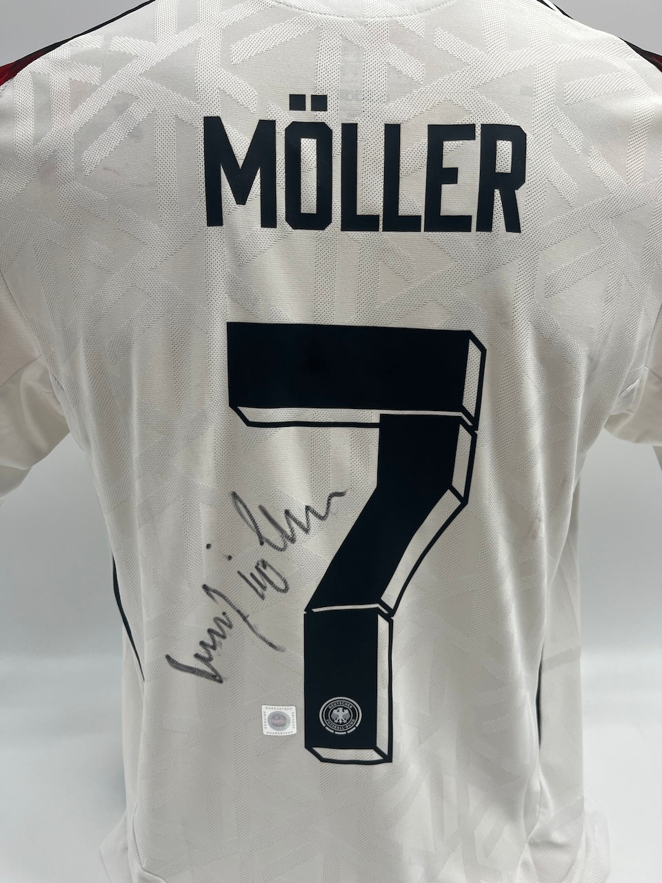 DFB jersey Andreas Möller signed Adidas COA Germany Autograph M