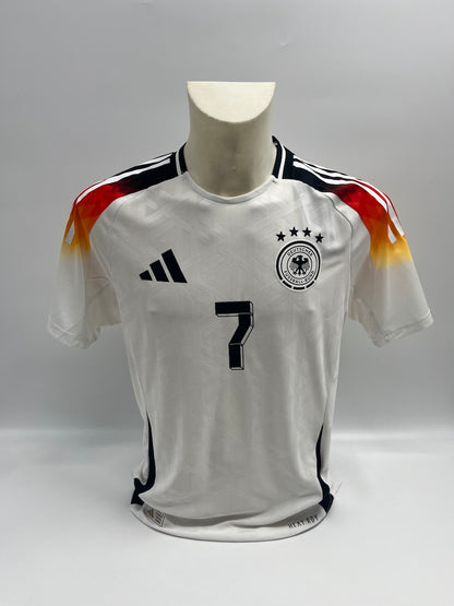 DFB Trikot Andreas Möller signiert Adidas COA Deutschland Autogramm M