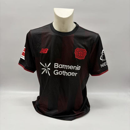 Bayer Leverkusen Trikot Nathan Tella  signiert New Balance COA Autogramm L