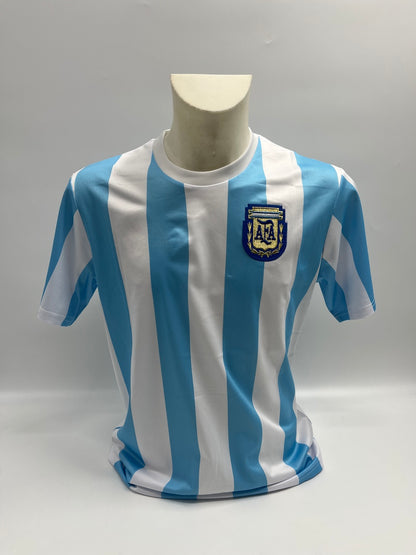Argentinien Trikot Diego Maradona signiert Autogramm COA L