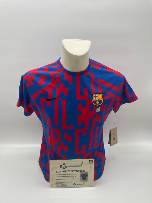 FC Barcelona Shirt Ilkay Gündogan signiert LaLiga COA Nike Barca Fußball Neu M