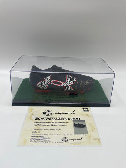 Football shoe Hanno Balitsch signed football Hannover 96 Bundesliga new shoe