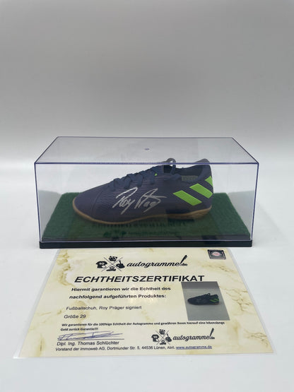 Football shoe Roy Präger signed Football Wolfsburg autograph Bundesliga new 29