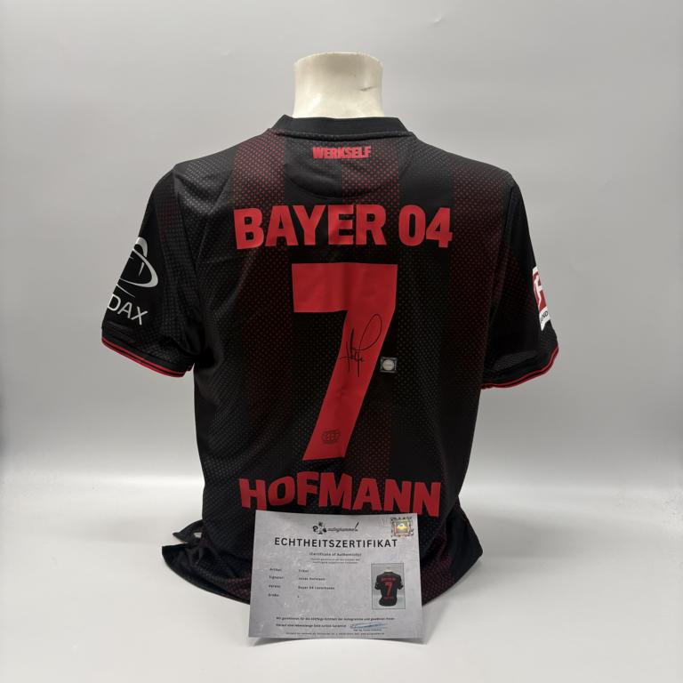 Bayer Leverkusen Trikot Jonas Hofmann signiert New Balance COA Autogramm L