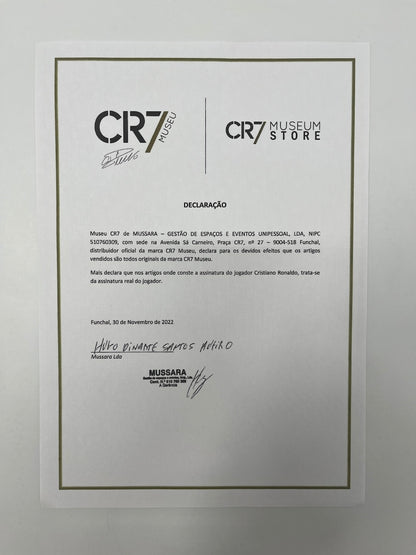 Portugal Trikot Cristiano Ronaldo signiert Autogramm COA XL