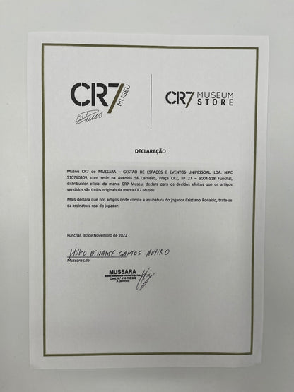 Portugal Trikot Cristiano Ronaldo signiert Autogramm COA Fußball 2026 Rot L