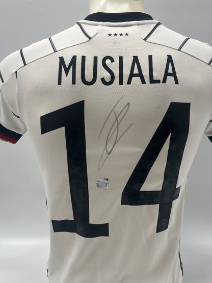 DFB jersey Jamal Musiala signed Adidas COA Germany autograph 152