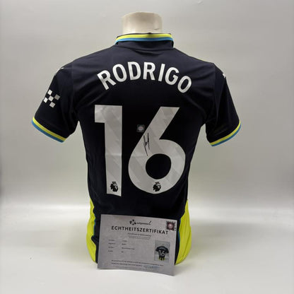 Manchester City Trikot Rodri signiert Autogramm Puma COA neu XS