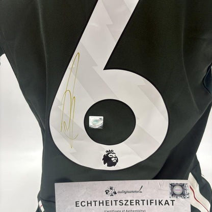 Manchester United Trikot Lisandro Martinez signiert Autogramm Adidas COA S