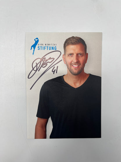 Dallas Mavericks Jersey Dirk Nowitzki signiert NBA Basketball COA S